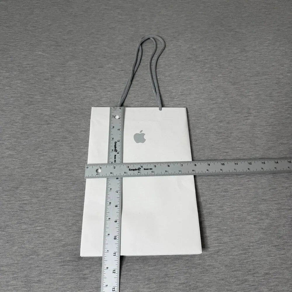 Apple Store 8”x11” White Gift Bag